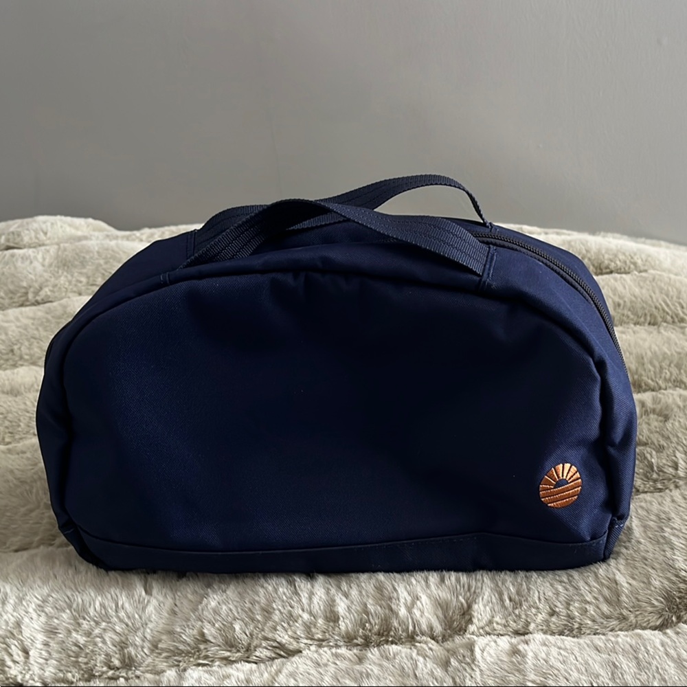 Elegant Navy Toiletry Bag